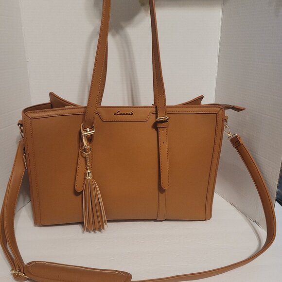 Lovelook Laptop Bag for Women Lightweight PU Laptop Tote Bag, Large Capacity... - Picture 1 of 10